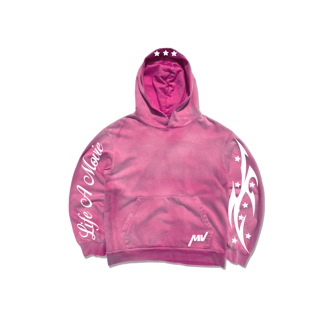 MOVIE Star Pink Hoodie