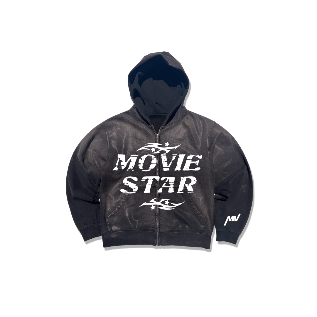 MOVIE Star Asphalt Zip Up